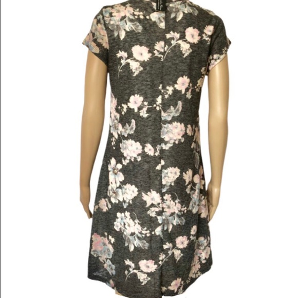 Nadia Rima boutique charcoal heather dress! - Picture 3 of 7